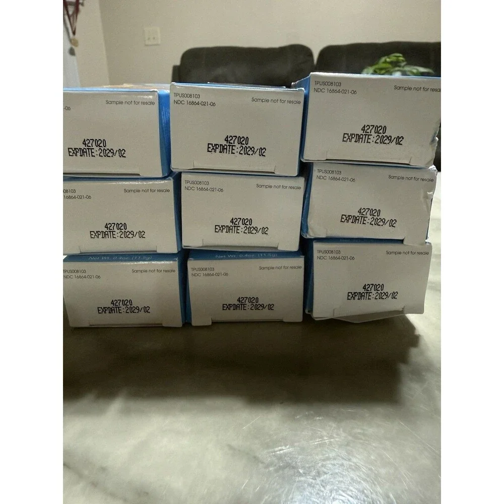 9 Triple Paste Diaper Rash Cream fBaby .4 Oz Zinc Oxide  EXP 02/29 Travel Sz New